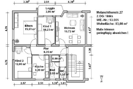 Familienfreundliche Wohnung in gehobenem Umfeld - Foto 4