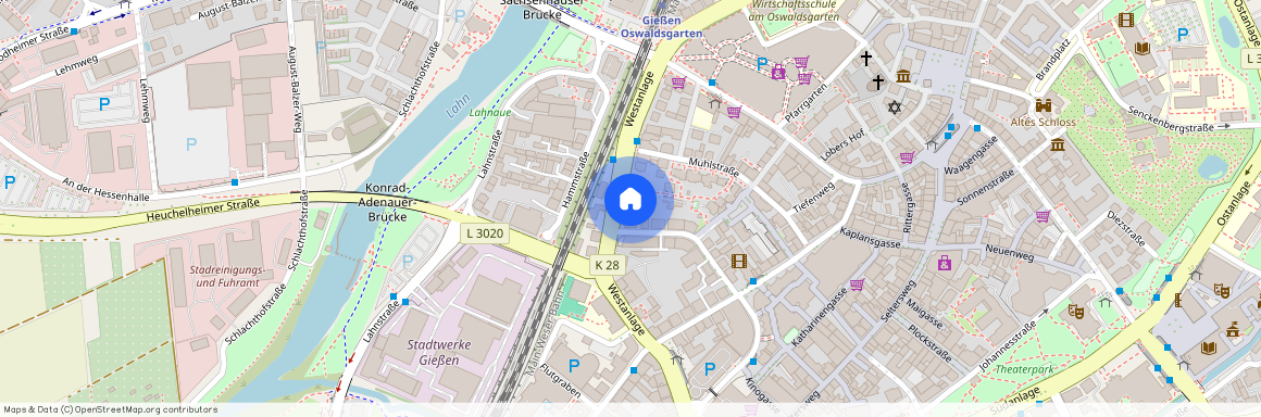 Westanlage 42, 35390 Hessen - Gießen