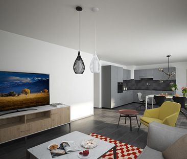 4.5 rooms on the ground floor with balcony and unobstructed view - Photo 4