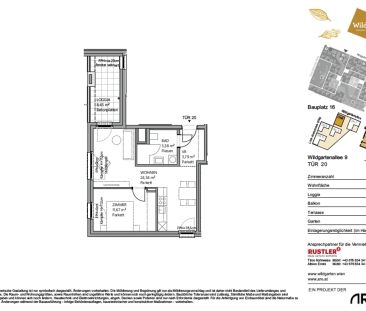 Charmante 2-Zimmer-Wohnung mit Loggia und schönem Ausblick - Foto 3