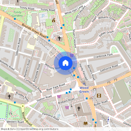 WWI memorial, High Road, London, N22 8HF, United Kingdom
