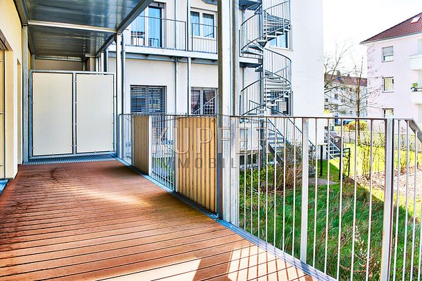 Trendige Stadtwohnung mit Balkon und Garten in zentraler Lage! - Foto 1