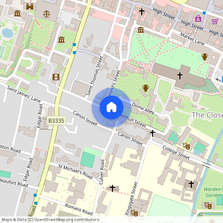 St. Swithun Street, Winchester, Hampshire, SO23