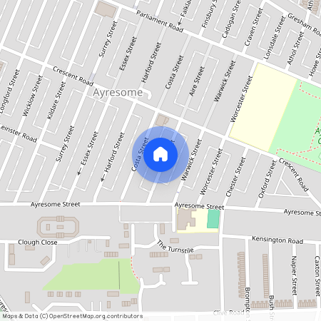 Aire Street, TS1, Middlesbrough