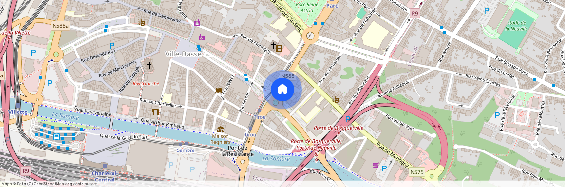 Boulevard Joseph Tirou, 203, 6000, Charleroi