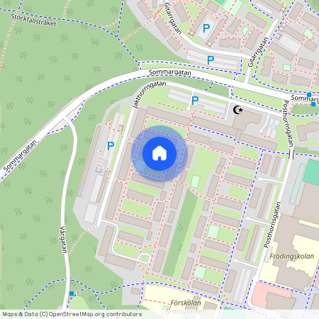 Kronoparken, Karlstad, Värmland, Jakthornsgatan 64