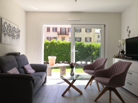 Nice 2.5 room apartment on the ground floor with terrace - Photo 1