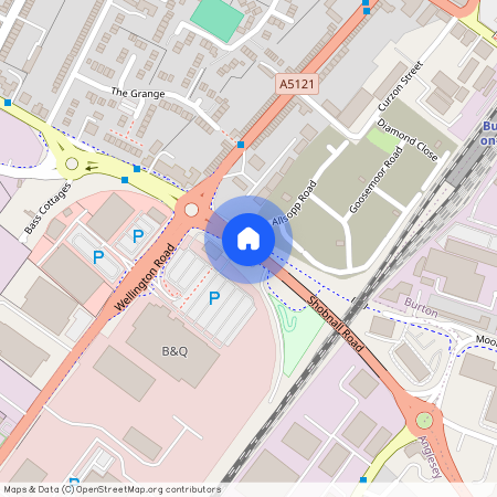 Shobnall Road, Staffordshire, Burton Upon Trent, DE14