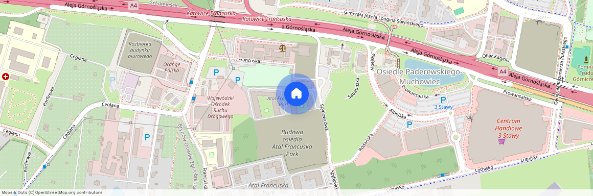 ul. gen. Władysława Sikorskiego, Osiedle Paderewskiego-Muchowiec, Katowice, śląskie