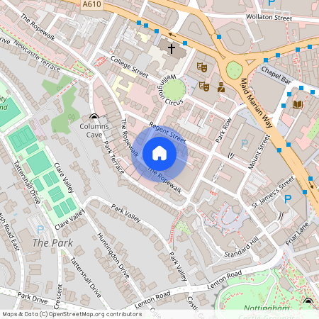 111 The Ropewalk, Nottingham, NG1 5DJ, Nottingham