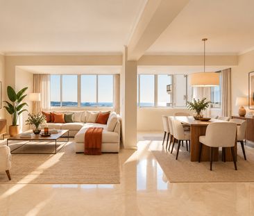3-bedroom apartment with river views for rent in Restelo - Photo 2