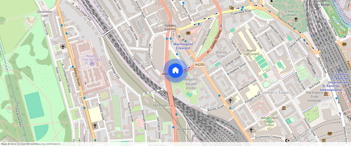 Harrington Square, Camden, NW1