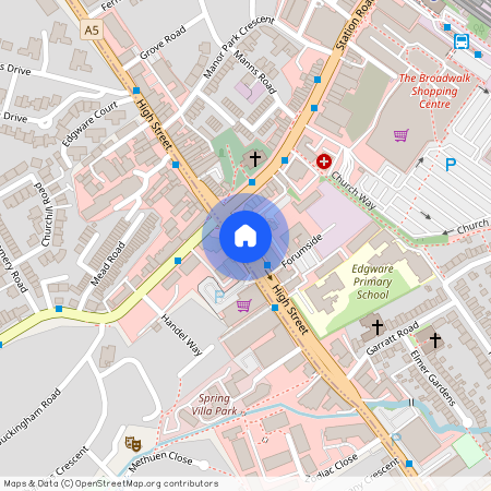 High Street, Edgware, Middlesex, HA8