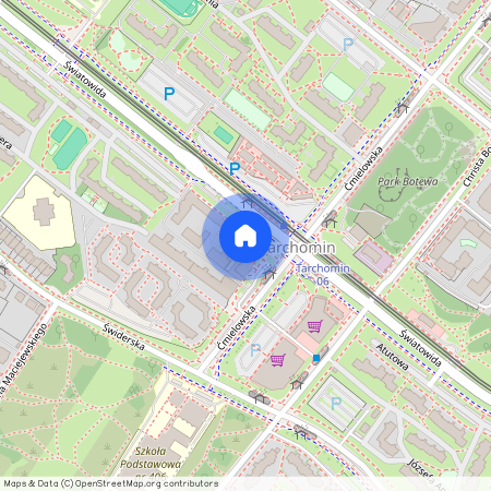 ul. Światowida, Tarchomin, Białołęka, Warszawa, mazowieckie