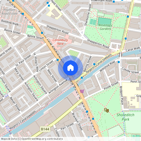 New North Road, Islington, London, N1