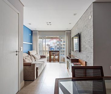 Apartamento com 100 metros - mobiliado - no Brooklin - Foto 1