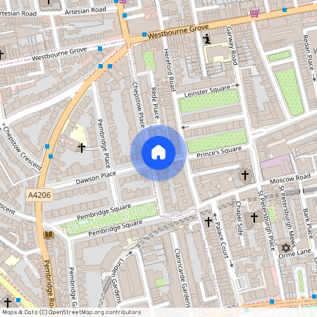Chepstow Place, Notting Hill, London W2