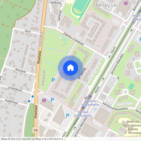 Dr. Šavrdy, Ostrava - Dubina u Ostravy, Moravskoslezský kraj