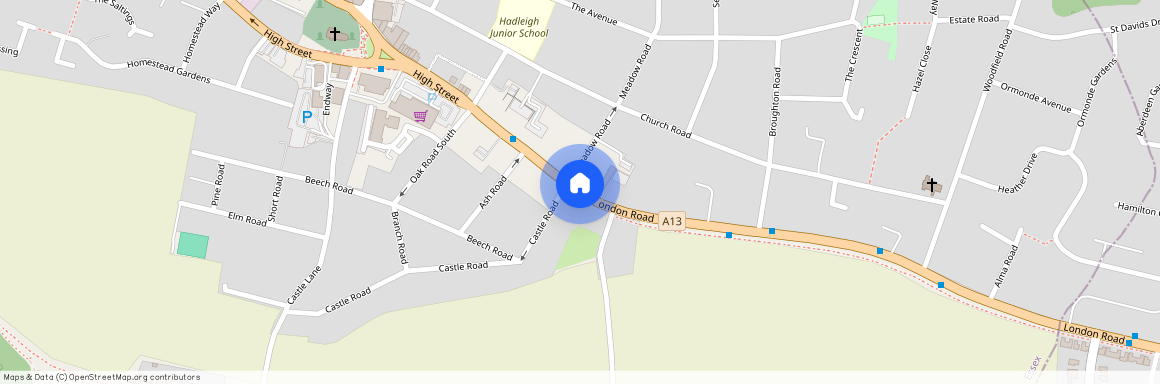 London Road, Hadleigh, Benfleet, Essex, SS7