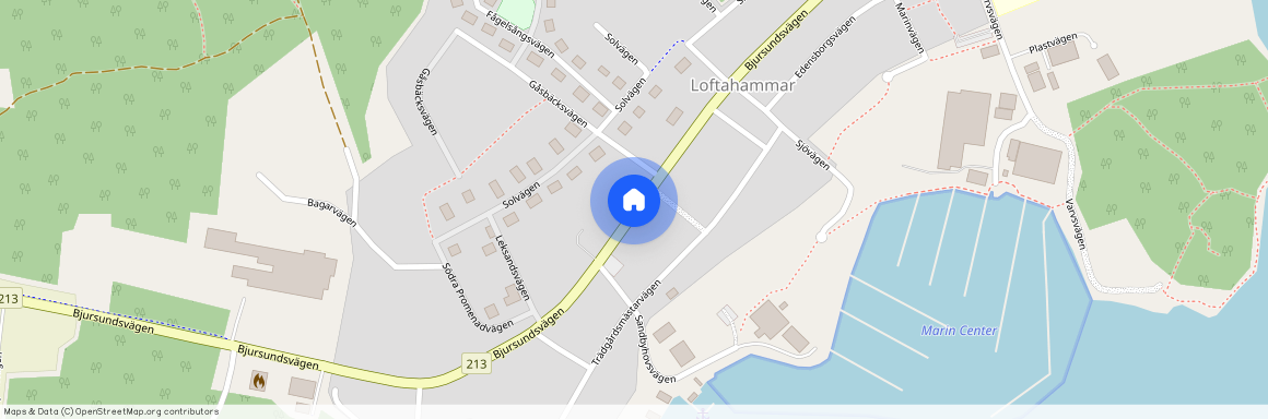 Bjursundsvägen, Loftahammar