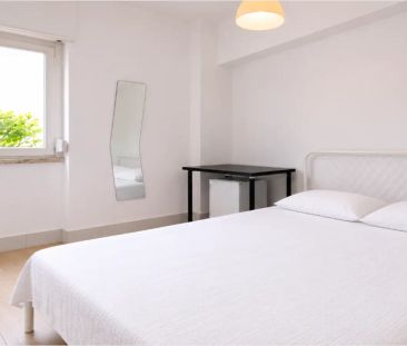 Large room in 6-bedroom apartment in Campo de Ourique - Foto 6