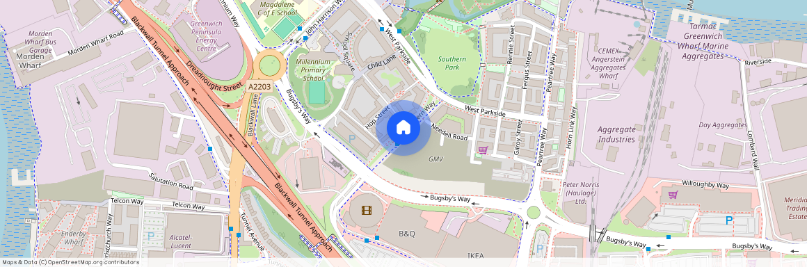 Southern Way, Greenwich