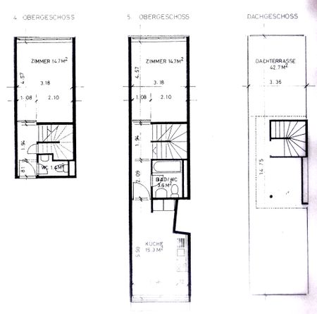 2.5-Zimmer-Maisonette-Wohnung mit 45m2 Dachterrasse - Photo 5