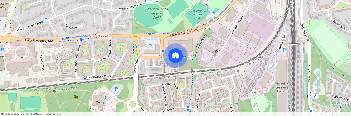 Russell Way, Crawley