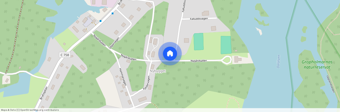 Falluddsvägen, Älvkarleby
