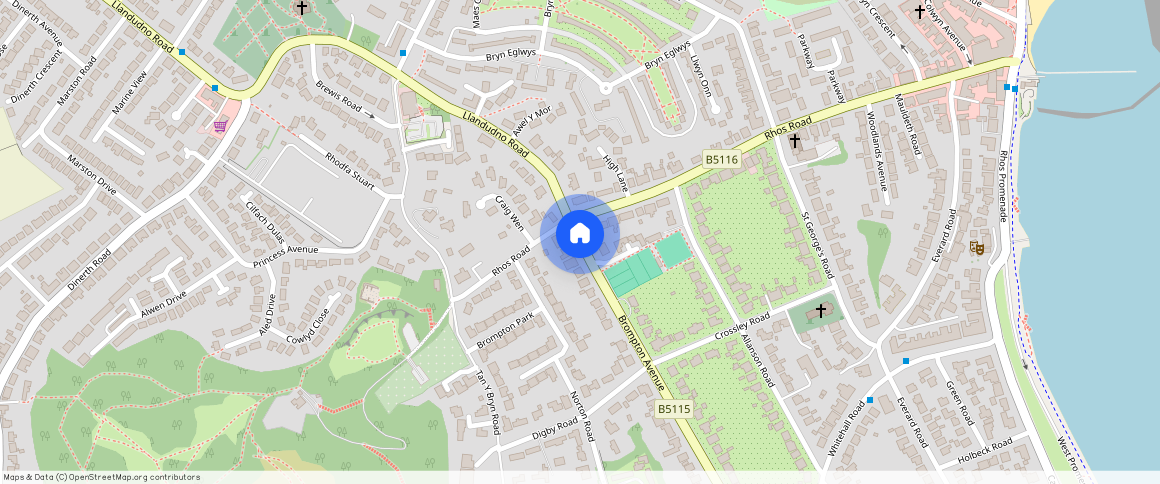 St. Lukes, Rhos On Sea, Colwyn Bay, LL28