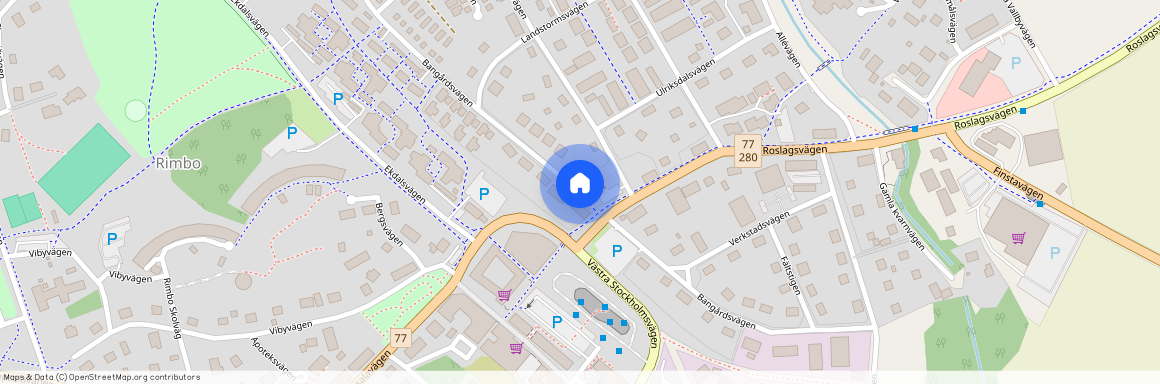 Bangårdsvägen, Rimbo