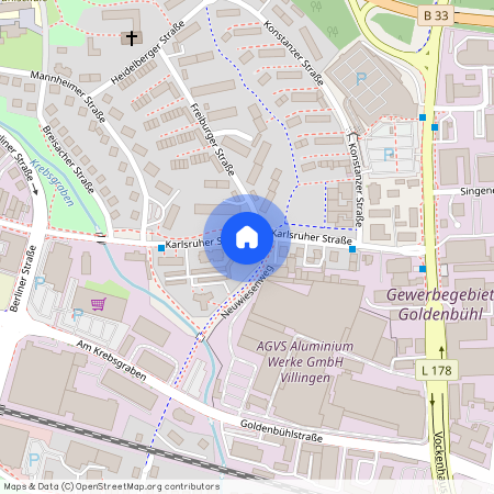 Karlsruher Straße 13, 78050 Villingen-Schwenningen