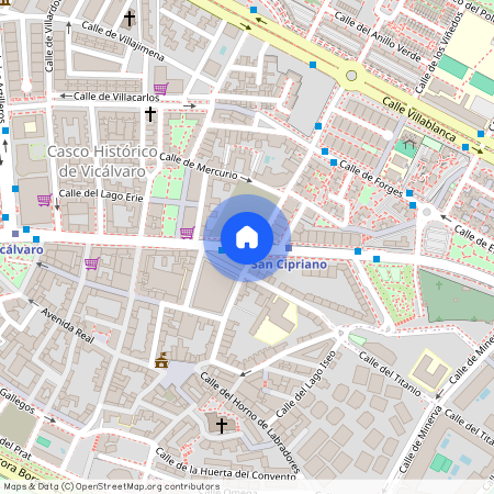 Calle San Cipriano, Madrid, Community of Madrid 28032