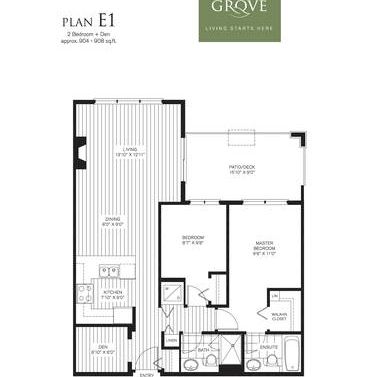 2 BED, 2 BATH + DEN - WALNUT GROVE, LANGLEY - Photo 4