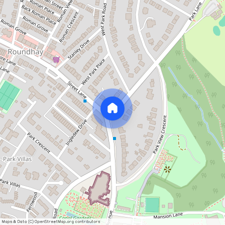 Street Lane, Leeds, West Yorkshire, UK, LS8