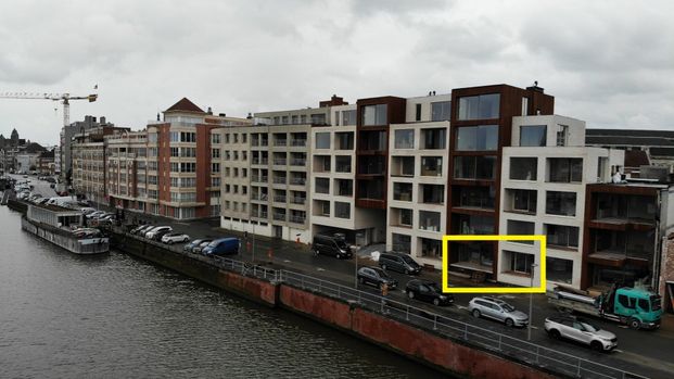 Appartement ( 93,1 m²) aan de Leie met 2 kamers en een terras (van 5,2 m²) - Foto 1