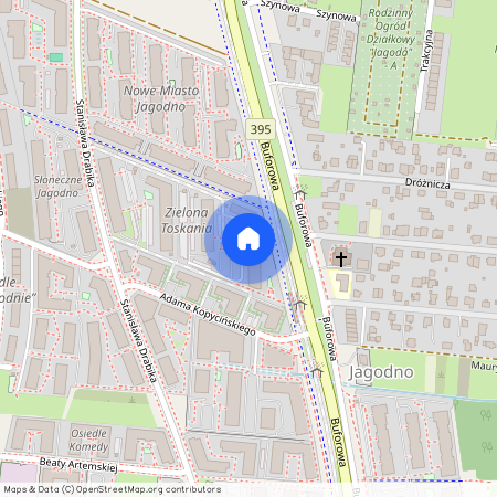 ul. Buforowa, Jagodno, Krzyki, Wrocław, dolnośląskie