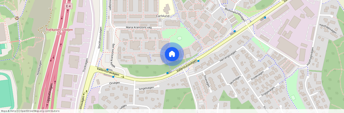 Maria Krantzons väg 7, Carlslund