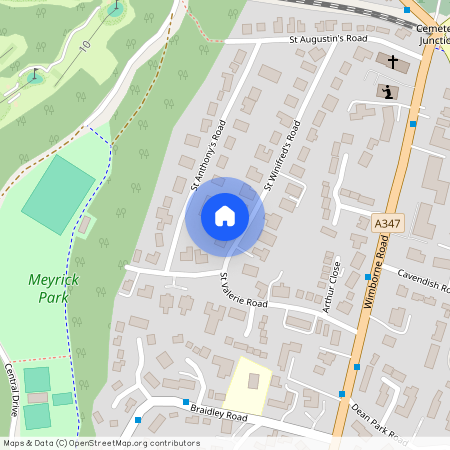 St Winifreds Road, Bournemouth