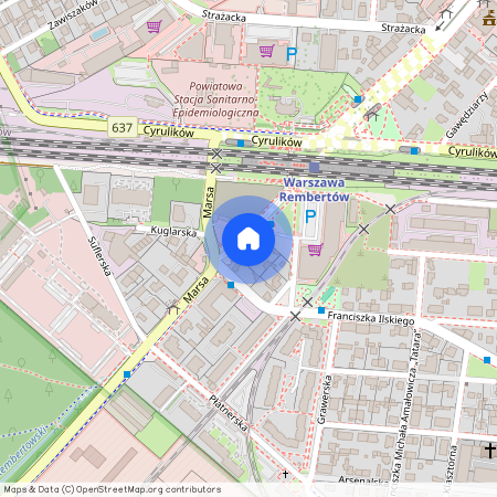 Marsa 132A, Stary Rembertów, Rembertów, Warszawa, mazowieckie