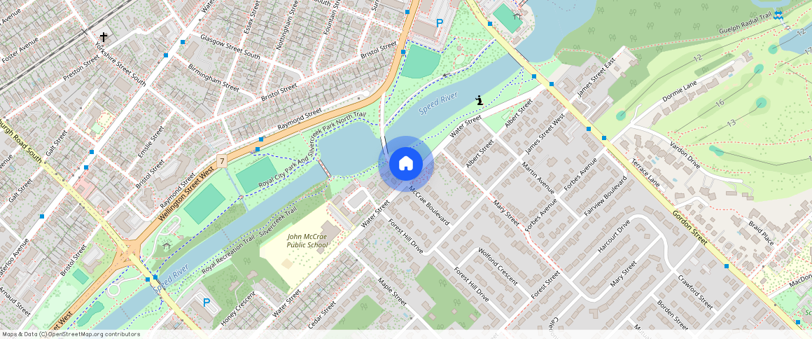 ** McCrae Blvd, Guelph, ON, Canada