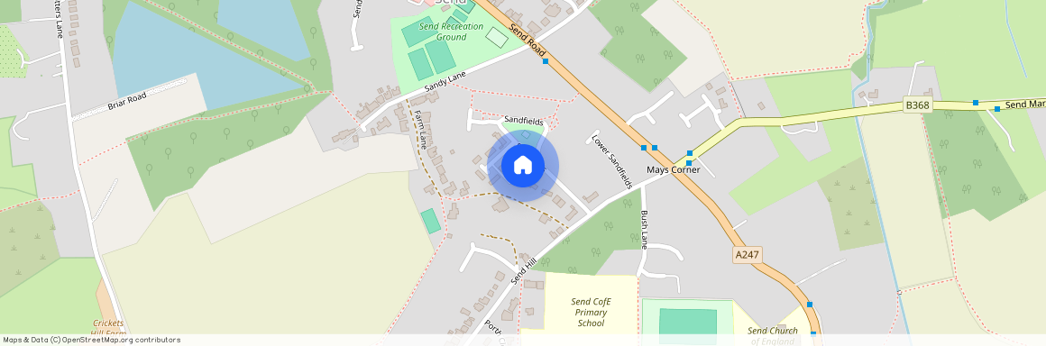 Sandfields, Send GU23