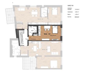 Modernisiertes Appartement mit Einbauküche! - Foto 1