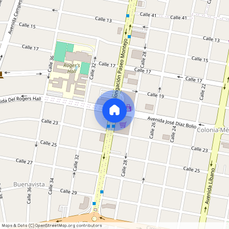 Vía Montejo, Mérida, Yucatán