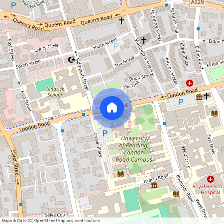 London Road, Reading, Berkshire, RG1