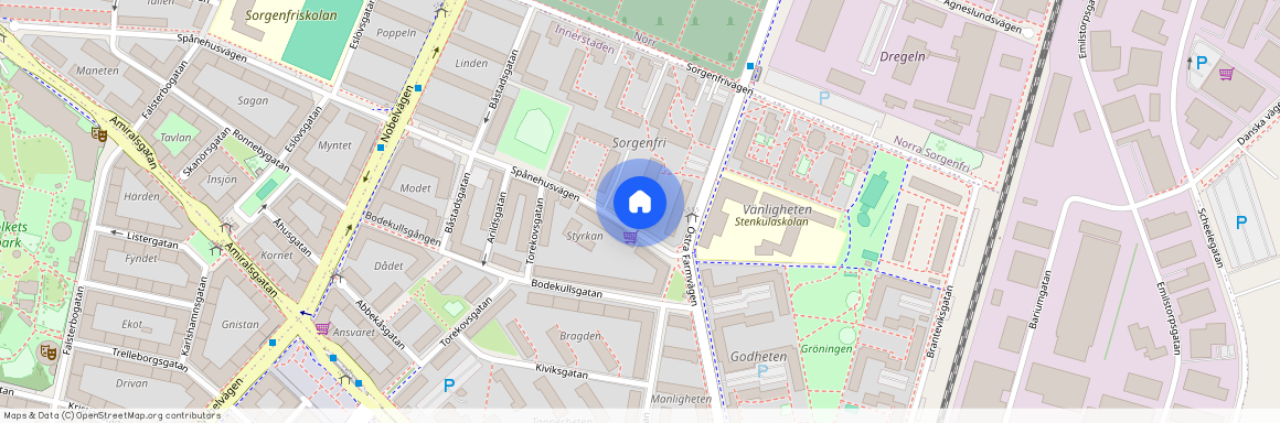 Spånehusvägen 66, Östra Sorgenfri