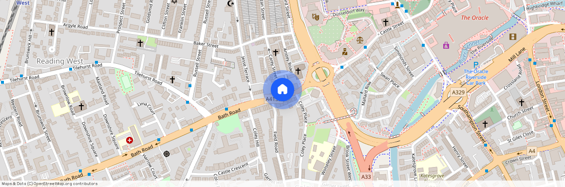 Castle Street, Reading, Berkshire, RG1