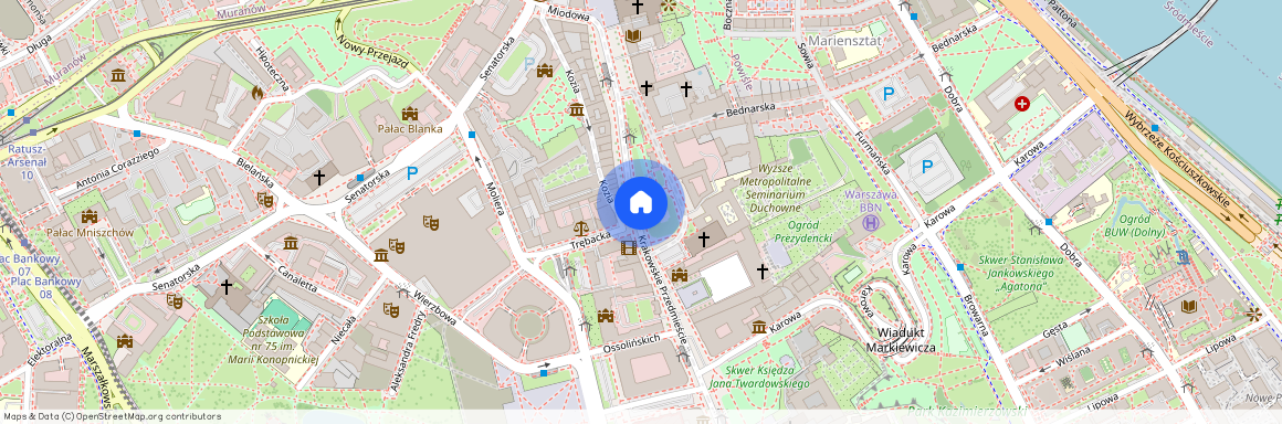 Warszawa, Śródmieście, Krakowskie, Przedmieście