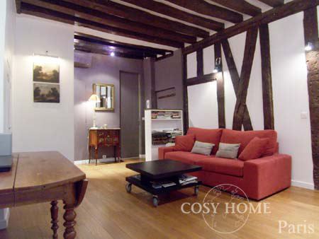 Appartement en location | Paris 4ème - Photo 1