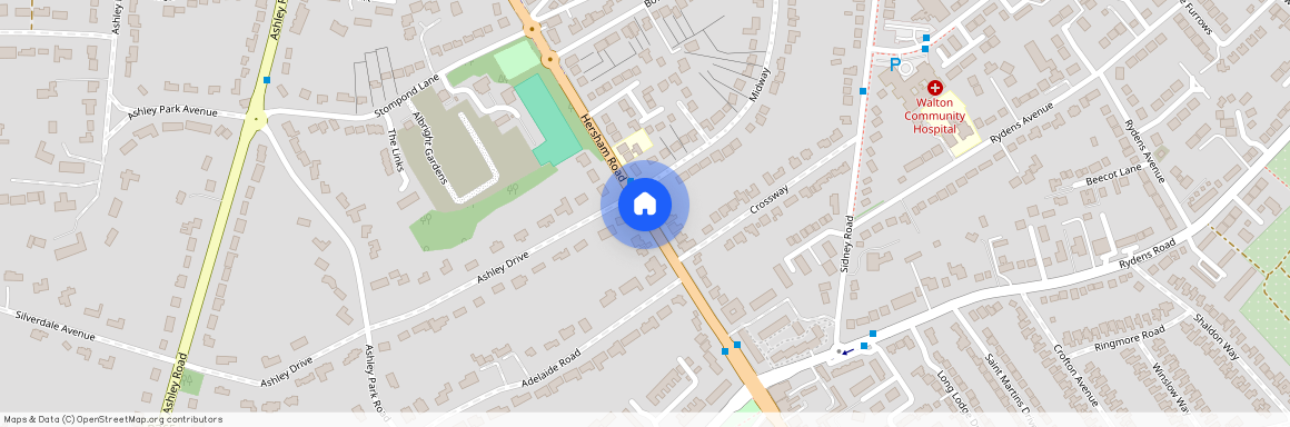 Hersham Road, Hersham, Walton-on-Thames